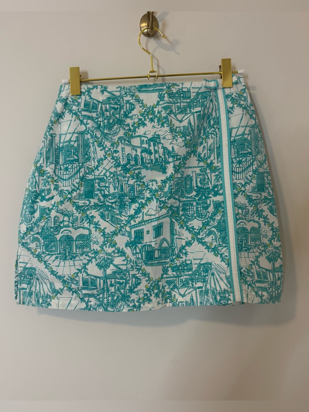 Lilly Pulitzer Worth Avenue Scalloped Skirt - Vintage Lilly Pulitzer Skort